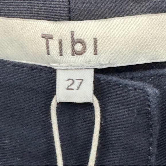 Tibi Utility Carpenter Pants Navy Blue Cotton Size 27 NWT - Picture 7 of 9